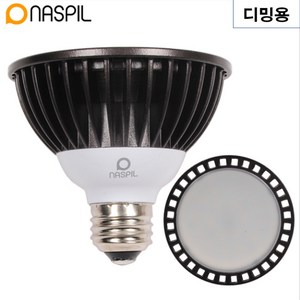 나스필 LED 파30 18W E26 디밍용 레일등 램프, 1개, LED 파30 18W 확산 주광색(5700K)