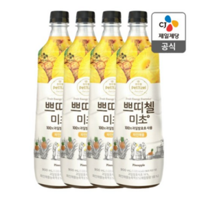 쁘띠첼 미초 파인애플 식초, 900ml, 2개