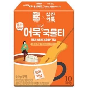 [녹차원 x 삼진어묵] 따끈따끈 어묵국물티, 4g, 20개, 오리지널