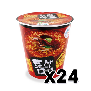 틈새라면 빨계떡컵 매운맛 소컵 작은컵 65g x 24개(1BOX), 24개