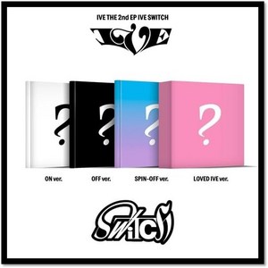 (당일발송) IVE (아이브) - THE 2nd EP : IVE SWITCH [4종 중 1종 랜덤발송], 4종 중 1종 랜덤발송