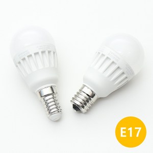 LONG e17 미니크립톤 LED 5W, 전구색, 1개