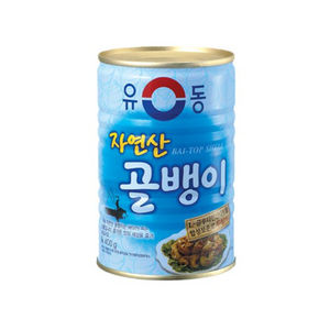 유동 자연산 골뱅이 통조림, 400g, 24개