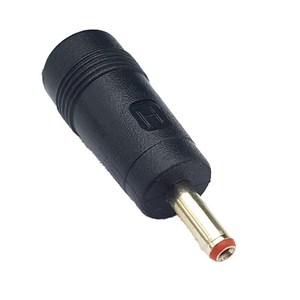 DC변환플러그 DC5.5mm(2.1mm) to DC3.5mm(1.35mm), 단품