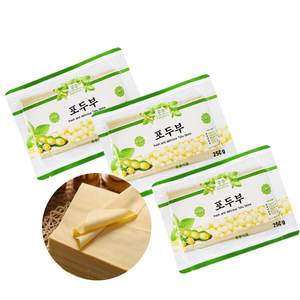 홍홍 중국식품 국내생산 진공 건두부 포두부 250g, 3개