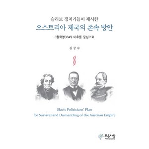 슬라브 정치가들이 제시한오스트리아 제국의 존속 방안:3월혁명(1848) 이후를 중심으로, 푸른사상, 김장수 저