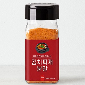 바른미각 김치찌개 분말, 80g, 1개