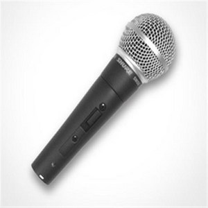 [정품 재고있음] SHURE 슈어 SM-58S 유선마이크 지향성 다이나믹 (SM58S), 스위치있음, 윈드스크린(솜망)