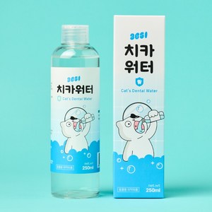 3651 치카워터 덴탈워터 고양이 마시는 치약 구강청결제, 1개, 250ml