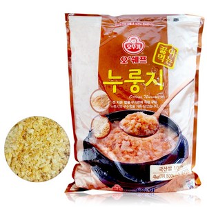 오뚜기 오쉐프 끓여먹는 누룽지 4kg, 1개