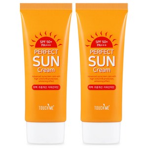 터치미 퍼펙트 선크림 SPF50+ PA+++, 60ml, 2개