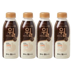 HY 한국야쿠르트 헬리코박터 프로젝트 대용량 윌 500ML, 4개