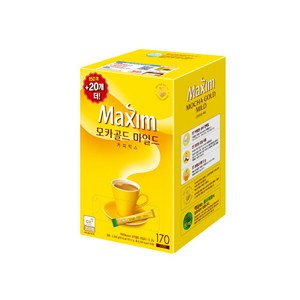 [맥심] 모카골드 마일드 170T (I), 12g, 1개입, 170개