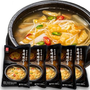 청춘을 담은 청담 황태해장국 600g (냉동), 3개