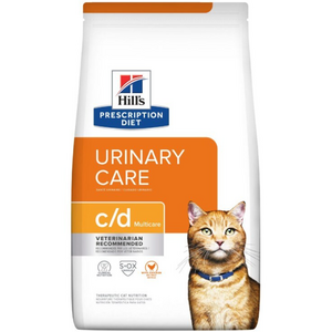 힐스 고양이 c/d 멀티케어 고양이 처방사료 cd c/d 유리너리 1.5kg, 1개, 닭