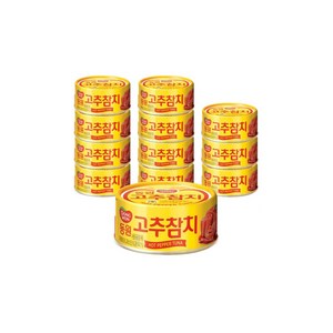 동원 고추 참치, 100g, 4개