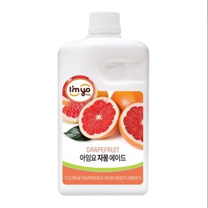 아임요 자몽 에이드, 1.5L, 1개