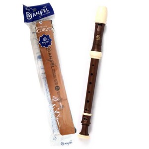 Angel엔젤 소프라노 리코더 SW 저먼식(G) 독일식 우드무늬 Soprano Recorder, 1개