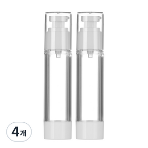 진공 에센스 용기 50ml, 4개