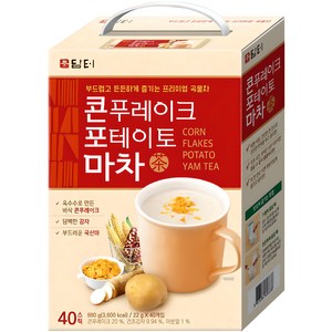 담터 콘푸레이크 포테이토 마차, 22g, 40개입, 1개