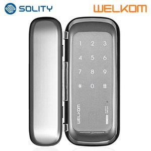 [무료설치] 웰콤 WGT130 양문형(홀더포함) 번호키전용 강화유리문용 좌우수문인식(키패드자동전환) 상시문열림기능 차임벨기능 생활방수 상가 빌라 업소 현관문 디지털도어락 도어록, 웰콤 WGT130 양문형/무료설치(A지역)-화요일, 방문설치
