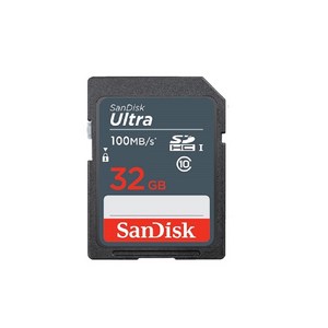 샌디스크 울트라 SD카드 Class10 SDSDUNR, 32GB, 1개