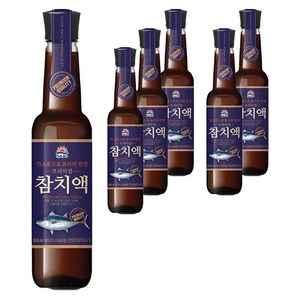 사조 프리미엄 참치액, 550ml, 6개