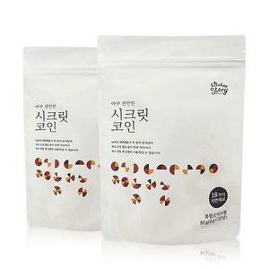 빅마마 시크릿코인 편안한맛, 80g, 2개