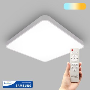 한양라이팅 LED 리모콘 삼색변환 방등 80W 삼성칩, 3색변환