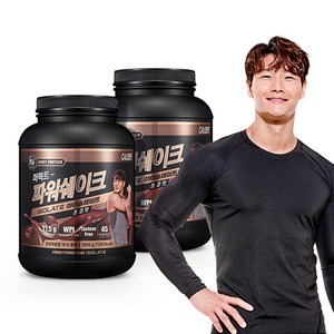 칼로바이 퍼펙트 파워쉐이크 아이솔레이트 초코맛, 1.89kg, 2개