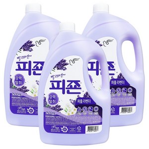 피죤 레귤러 섬유유연제 바이올렛 가든 본품, 2500ml, 3개