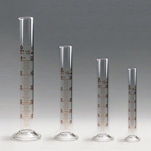 국산 유리 메스실린더 10ml 25ml 50ml 100m 영재과학사, 2 유리 메스실린더 25ml