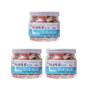 우리주 가수분해 저알러지 츄300g(혼합)3개, 300g, 3개