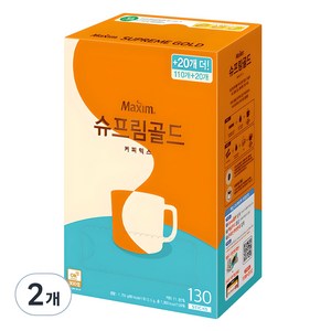 맥심 슈프림골드 커피믹스, 13.5g, 130개입, 2개