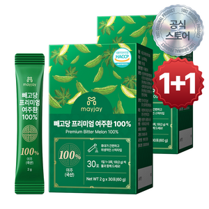 여주환 100% 국산 HACCP 스틱 메이제이, 2박스, 60g