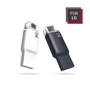 FOR LG 스마트 OTG USB 메모리 M1 16GB, 화이트, 1개