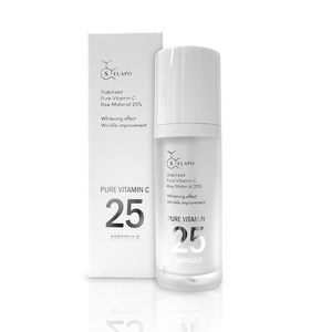 [유통기한임박특가] 세라뽀 안정화된 순수 비타민C 25% 이오앰플, 3개, 30ml