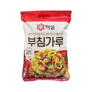 백설 부침가루, 1kg, 3개