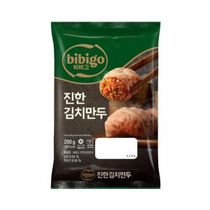 CJ 비비고 진한김치만두, 200g, 4개