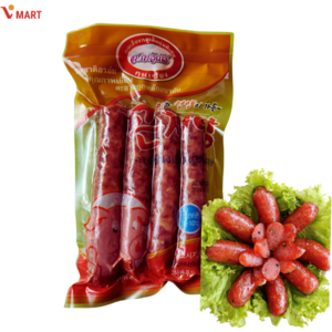 Vmart 곤지앙 햄 라창 태국 소시지 THAI SAUSAGE LAP XUONG, 1개, 280g