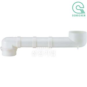 해리 편심 양변기받침(100파이 x 450mm) (1EA), 1개