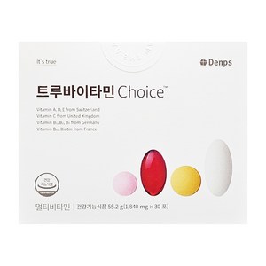 덴프스 트루바이타민 초이스 1840 mg x 30포 1통, 55.2g, 1개