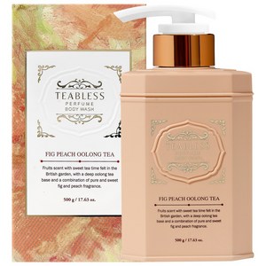 티블레스 우롱티 퍼퓸 바디워시 무화과피치향, 500g, 1개