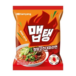 맵탱 청양고추대파라면 110g, 4개