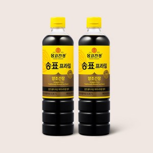 [몽고식품] 송표 프라임간장, 900ml, 2개