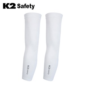 K2 safety 베이직 쿨토시 자외선차단 팔토시 아이스쿨토시, 화이트