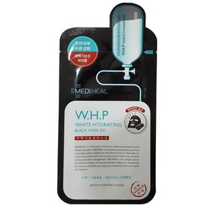 메디힐 WHP 미백수분 블랙 마스크팩, 50매입, 1개