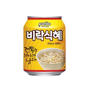 팔도 비락식혜, 238ml, 6개