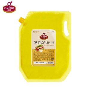 쉐프원 허니머스타드 드레싱, 2kg, 1개