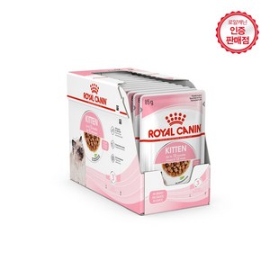 로얄캐닌 고양이 습식사료 그레이비 키튼 인스팅티브 파우치 12P, 닭, 85g, 12개